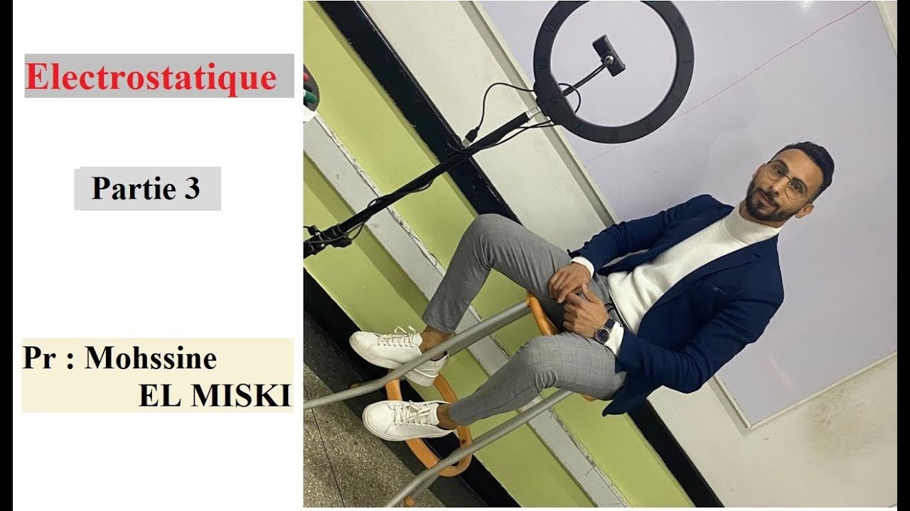 Électrostatique-Calcul du champ électrostatique (Partie 3) -Cour + exercice