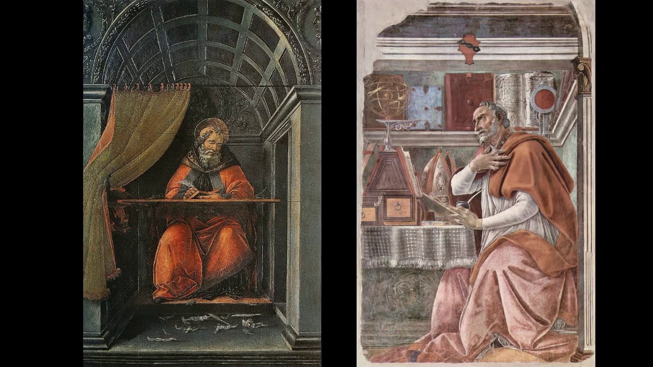 4分でわかる！ウフィツィ美術館の名画 解説 No.8「書斎の聖アウグス