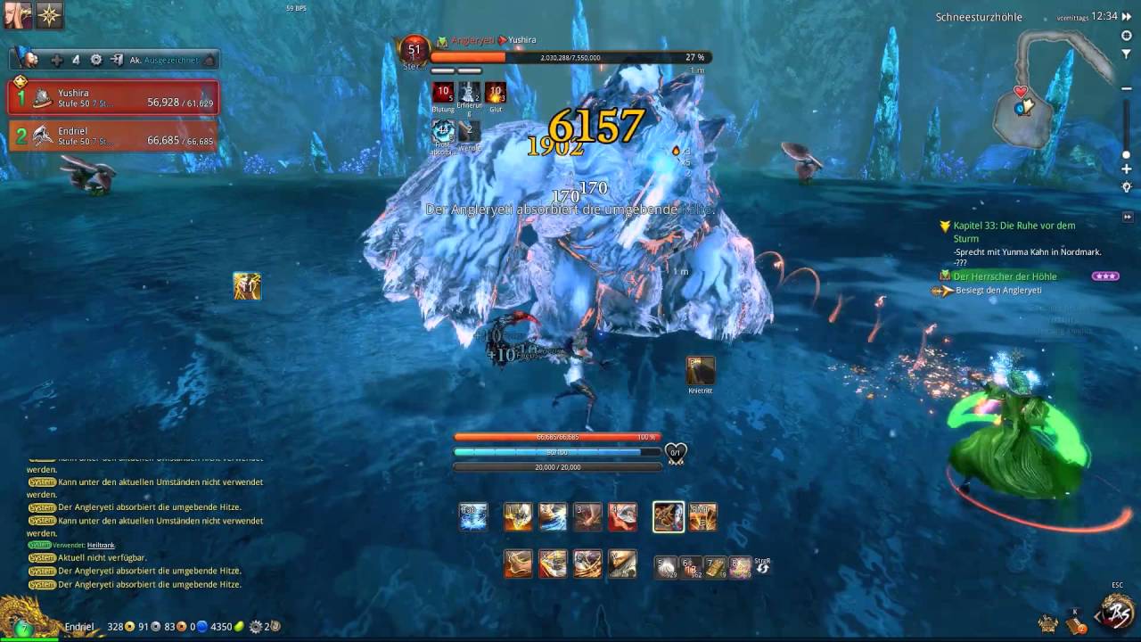 Blade & Soul - 4 Man Yeti Cave [Duo Kill] (Destro & FM)