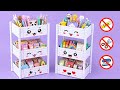 DIY easy origami organizer /no glue crafts/DIY school supplies/stationery