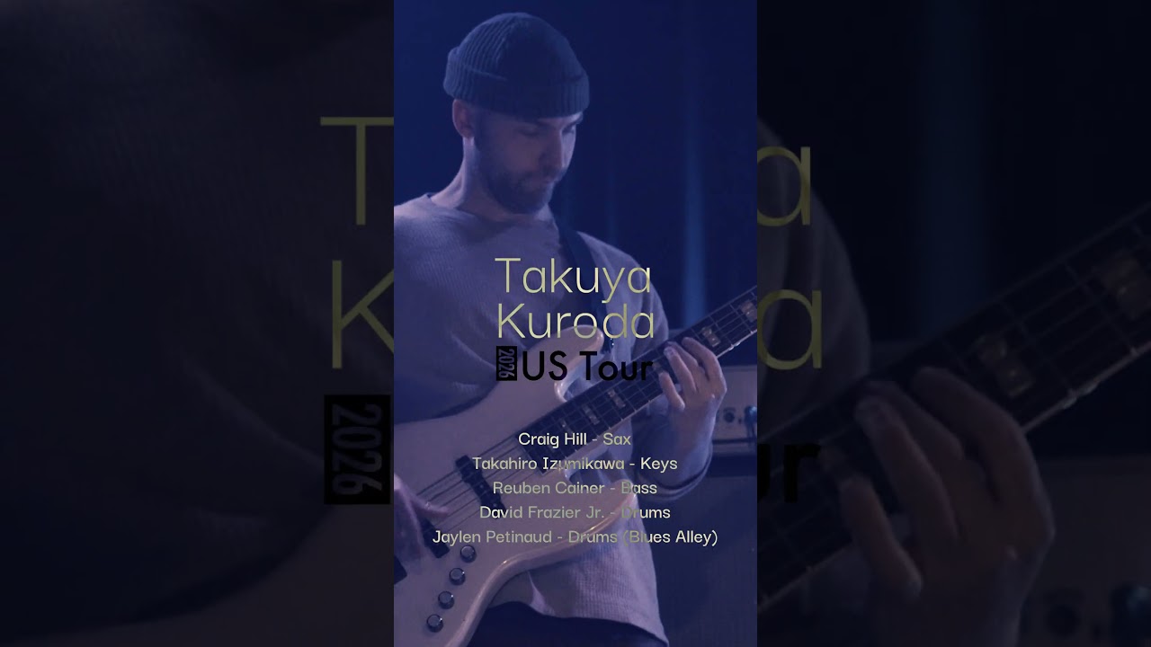Takuya Kuroda US tour 2026 #jazz #music #trumpet