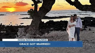 What's Trending: HNN Sunrise's own Grace Lee got married! - YouTube