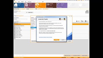 How to transfer a license in Remark Test Grading Edition