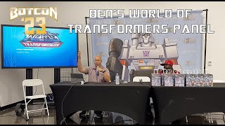 Botcon 2023 Ben&#39;s World of Transformers Panel