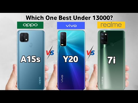 Oppo A15s vs Vivo Y20 vs Realme 7i