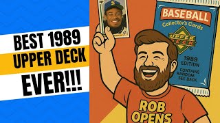 BEST 1989 Upper Deck Pack EVER?! Griffey Hunt, Schrödinger's Cat, and Absolute Madness!