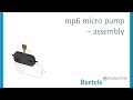 Assembly mp6 bartels micropump  bartels mikrotechnik