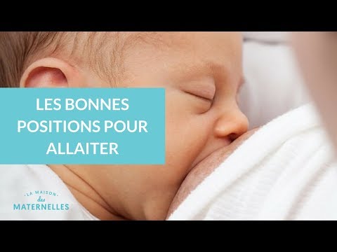 Vidéo: Les meilleures positions à utiliser pour allaiter votre bébé