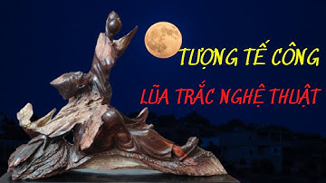 Tượng Phật Tế Công Gỗ Lũa Trắc Nghệ Thuật Đẳng Cấp Nghệ Nhân