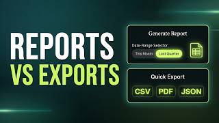 Details Getting Data Out: Reports vs. Exports | ESO Admin Basics 6 of 7 | Traction Studio News