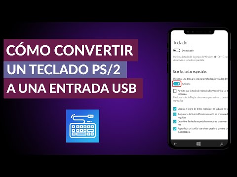 Cómo Convertir un Teclado PS/2 a una USB paso a paso - YouTube
