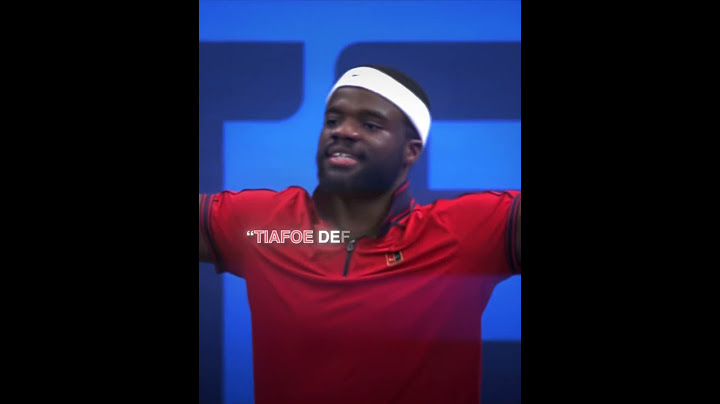 Sinner's Revenge on Tiafoe 🥶