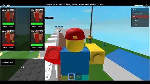 Create your own noob army - Roblox