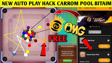 New Auto Play Hack Bitaim 🥰 Carrom Pool Best Aim Auto Play Hack Bitaim 💙 New Carrom Update Ev Loader