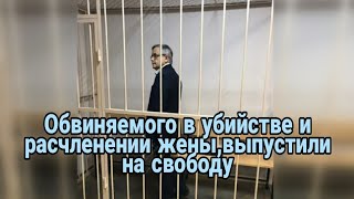 Александр Земченков,обвиняемый в убийстве и расчленении жены,выпущен из-под стражи в зале суда.