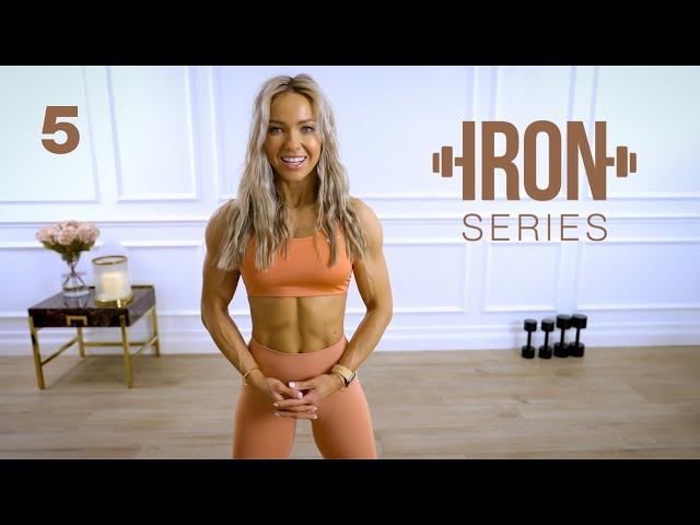 IRON Series 30 Min Arms and Abs Workout - Biceps, Triceps