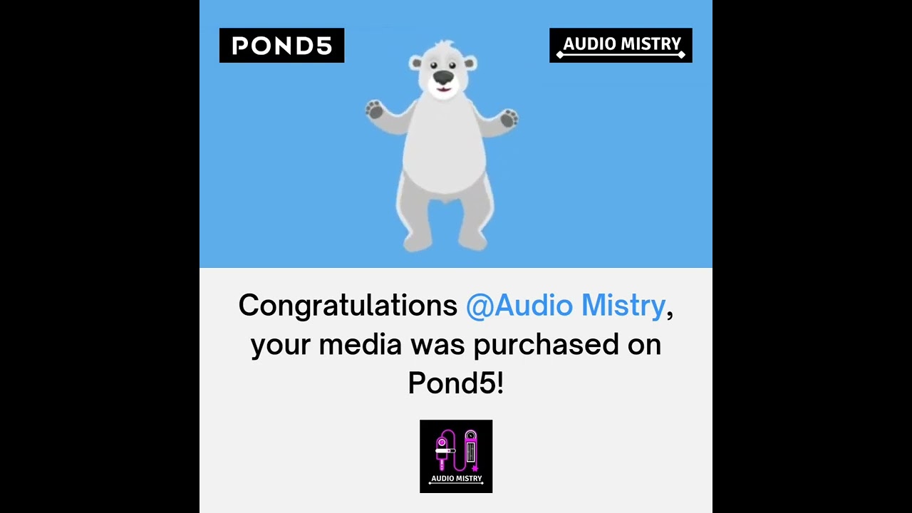 Sound effects sell alert on Pond5 | Audio Mistry