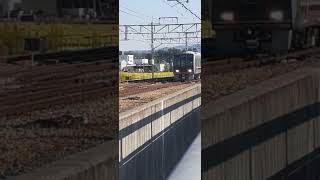 207系S42+Z6編成新三田駅折り返し普通高槻行き7両編成新三田駅入線シーン!!　#207系  #新三田駅 #折り返し #入線シーン  #普通列車