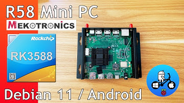 Super powerful Arm mini PC. Mekotronics R58 Debian install.
