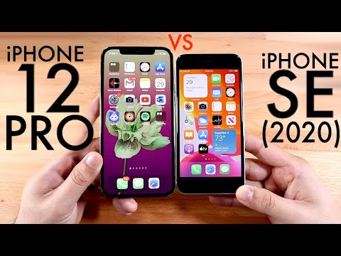 iPhone 12 Mini Size vs iPhone SE 2020. 