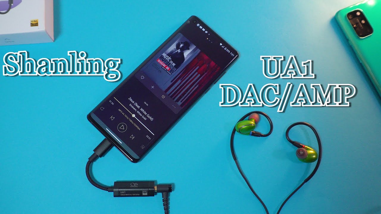 Shanling UA1 Portable Hi-Res USB-C DAC & Headphone Amplifier 