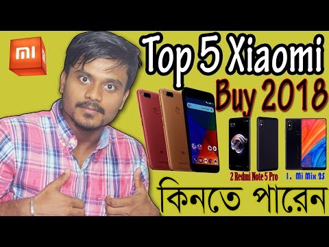 Top 5 Xiaomi Smartphones to buy in 2018/COMEMAN