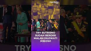 Momen Try Sutrisno Di Hut Tni, Sudah Berdiri Tapi Malah Dilewati Jokowi