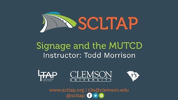 Signage & the MUTCD