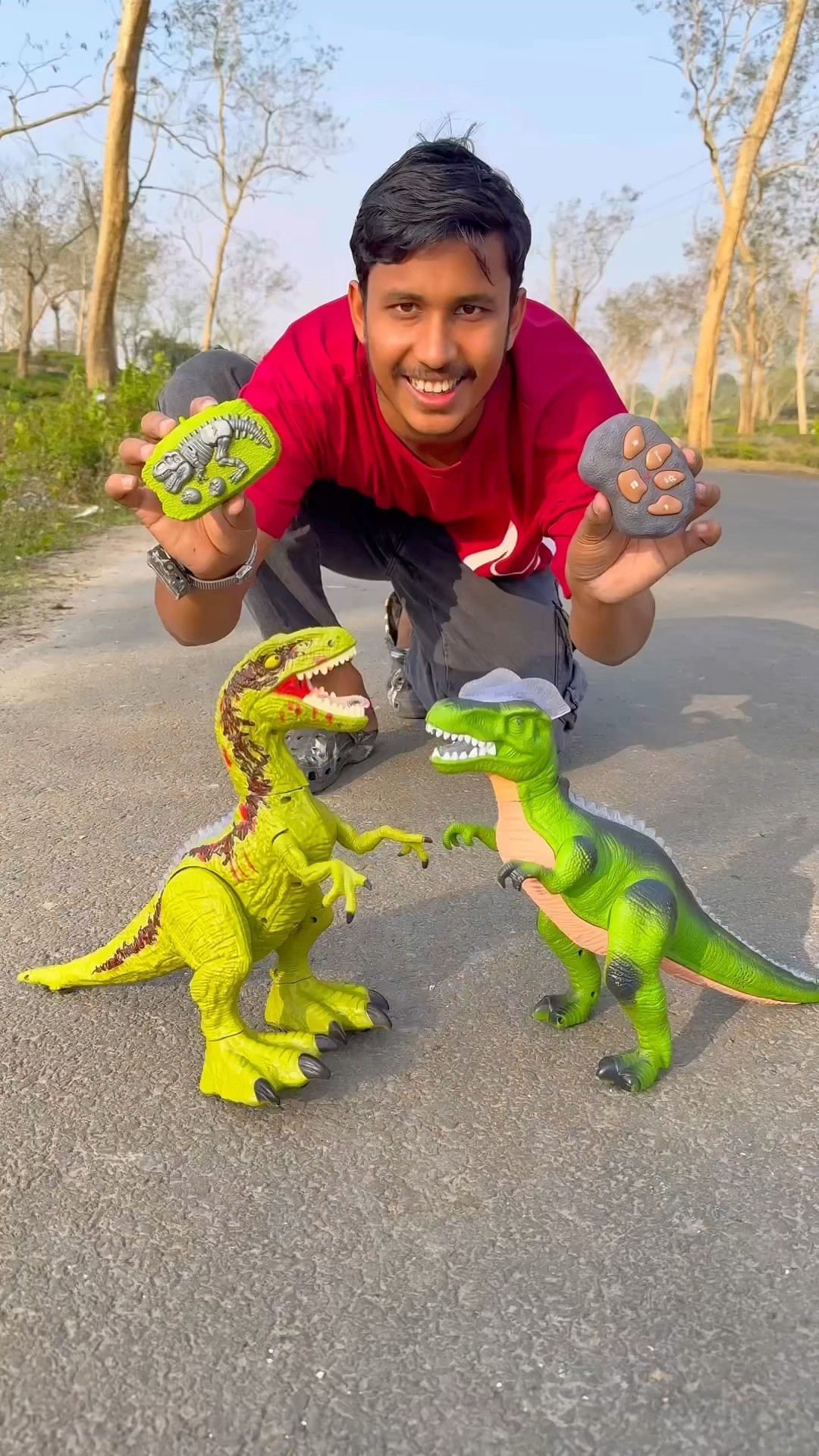 Tumar kunta Remote Control Dinosaur bala lagsa