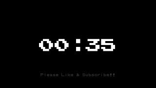 35 SECOND - TIMER & ALARM - FULL HD - COUNTDOWN