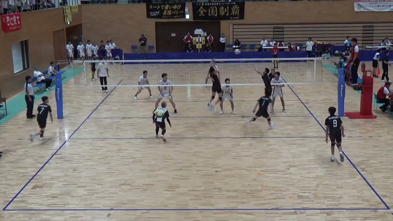 中学近畿バレーボール大会　予選リーグ　天理vs昇陽