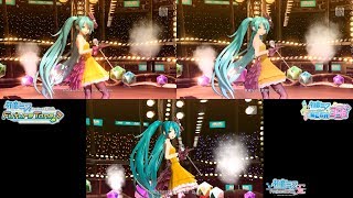 This is the Happiness and Peace of Mind Committee - Hatsune Miku: Project DIVA PV Comparison