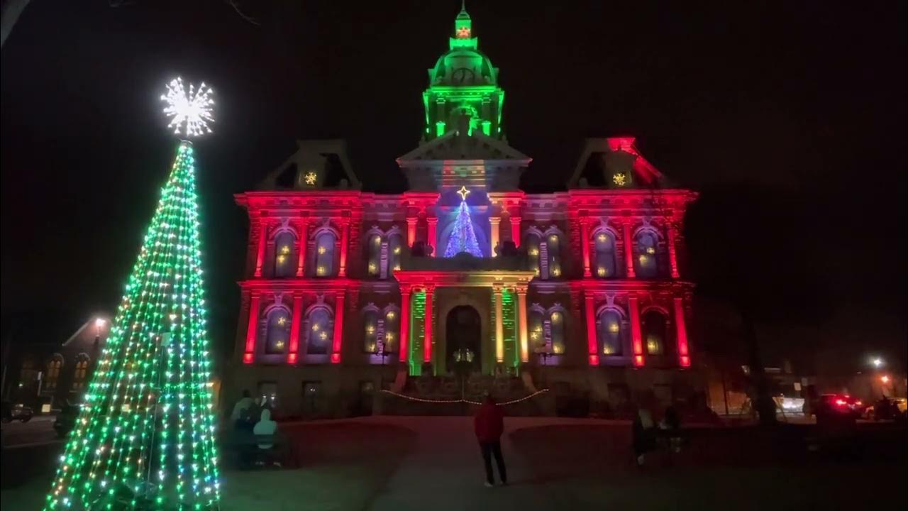 Cambridge Ohio Christmas Light Show YouTube