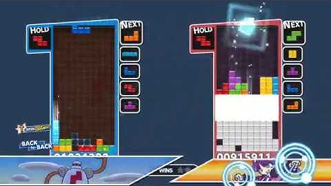 [Puyo Puyo Tetris AI] Zetris vs Wataame (9) - AI vs AI