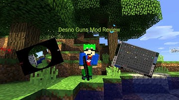 Desno Guns Mod Review Minecraft PE