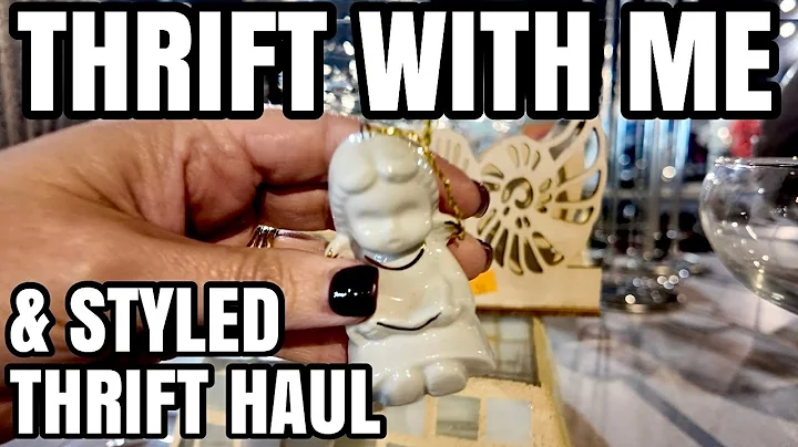 Thriftmas Begins! THRIFT With Me for Christmas Decor + Styled Christmas Thrift Haul 2025 🎄