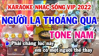 Karaoke Nhạc Sống || Người Lạ Thoáng Qua || Tone Nam Chacha Mới || Keyboard Khanh Organ Sx900 ||
