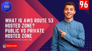 96 What is AWS Route 53 Hosted Zone? Public vs Private Hosted Zone