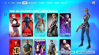 Fortnite NEW Top 50 RAREST Skins!