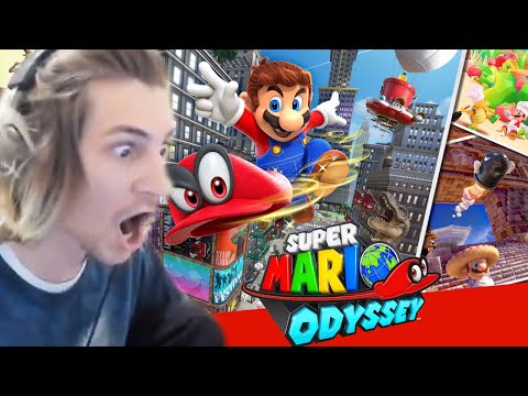 xQc Plays Super Mario Odyssey with Chat!