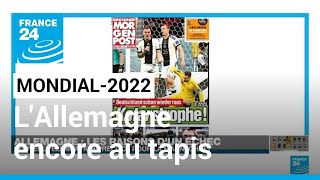 Mondial-2022 : Nouvelle élimination pour l'Allemagne : les raisons d'un échec • FRANCE 24