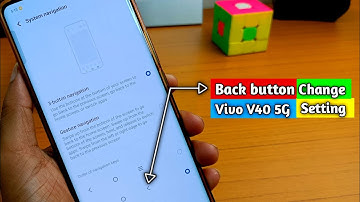 Vivo V40 5g Back Button Setting | 3 Button Navigation | Gesture Navigation  #vivo