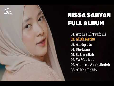 SHOLAWAT PALESTINA | SHOLAWAT PENENANG HATI | COVER NISSA SABYAN | SHOLAWAT FULL ALBUM