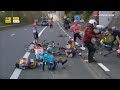 Rsum a travers la flandre 2024  matteo jorgensen impressionnant  violente chute  cyclisme
