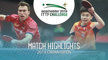 David Serdaroglu vs Lin Yun Ju | 2019 ITTF Challenge Oman Open Highlights (R64)