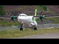 PESAWAT CITILINK ATR 72-600 LANDING DAN TAKE OFF DI BANDARA TORAJA ( TORAJA AIRPORT 11/01/2021 )