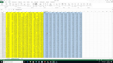 Bulk Stock Price download, Variance-Covariance Matrix, and Portfolio Optimization with Excel