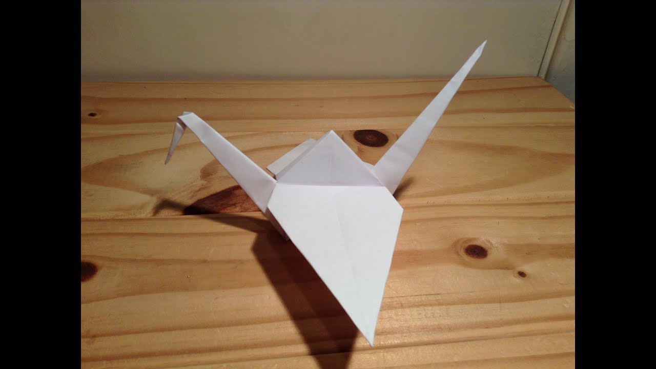Origami Crane Tutorial (Super Easy) YouTube
