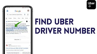 How To Find Uber Driver Number