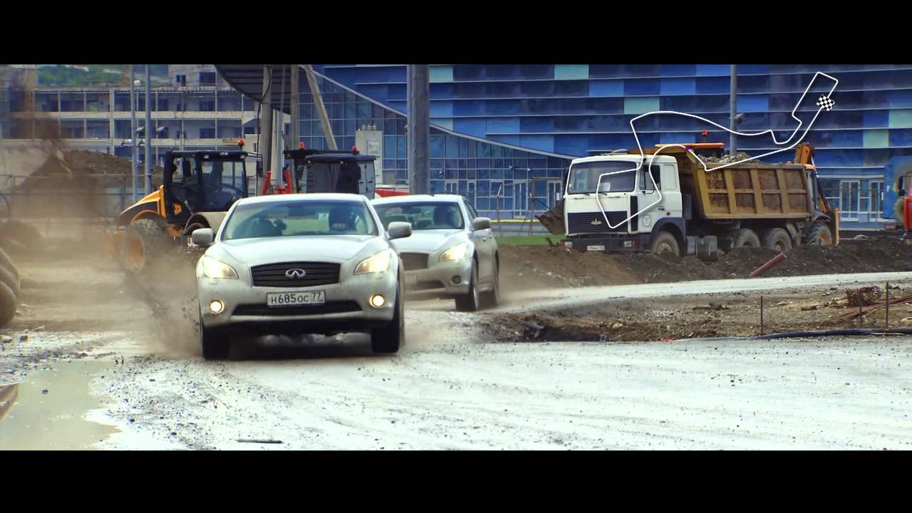 Sebastian Vettel and David Coulthard are at Sochi Autodrom​